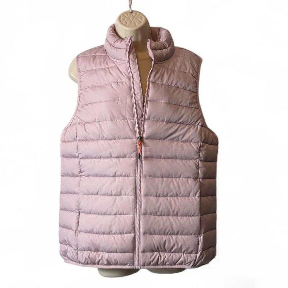 Ozark Trail Blush Pink Puffer Vest, Women's Size M